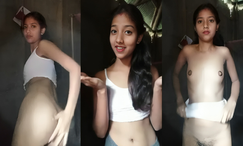 Skinny Girl Showing Boobs Pussy Fingering