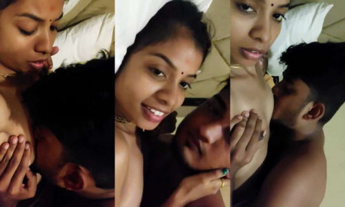 Horny Tamil College Lovers Enjoying In OYO