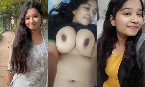Sexy Indian Girlfriend Showing Playing With Her Boobies